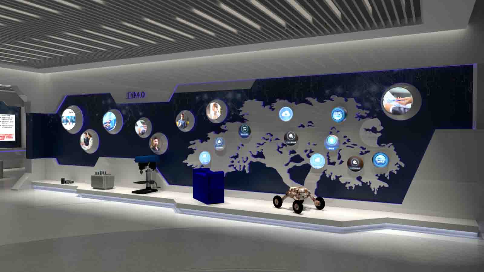 機器人研究院展廳裝修